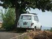 Renault 4 GTL blanche.